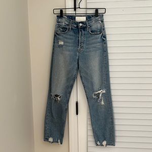 MOTHER Superior The Tomcat Ankle Jean in Size 24